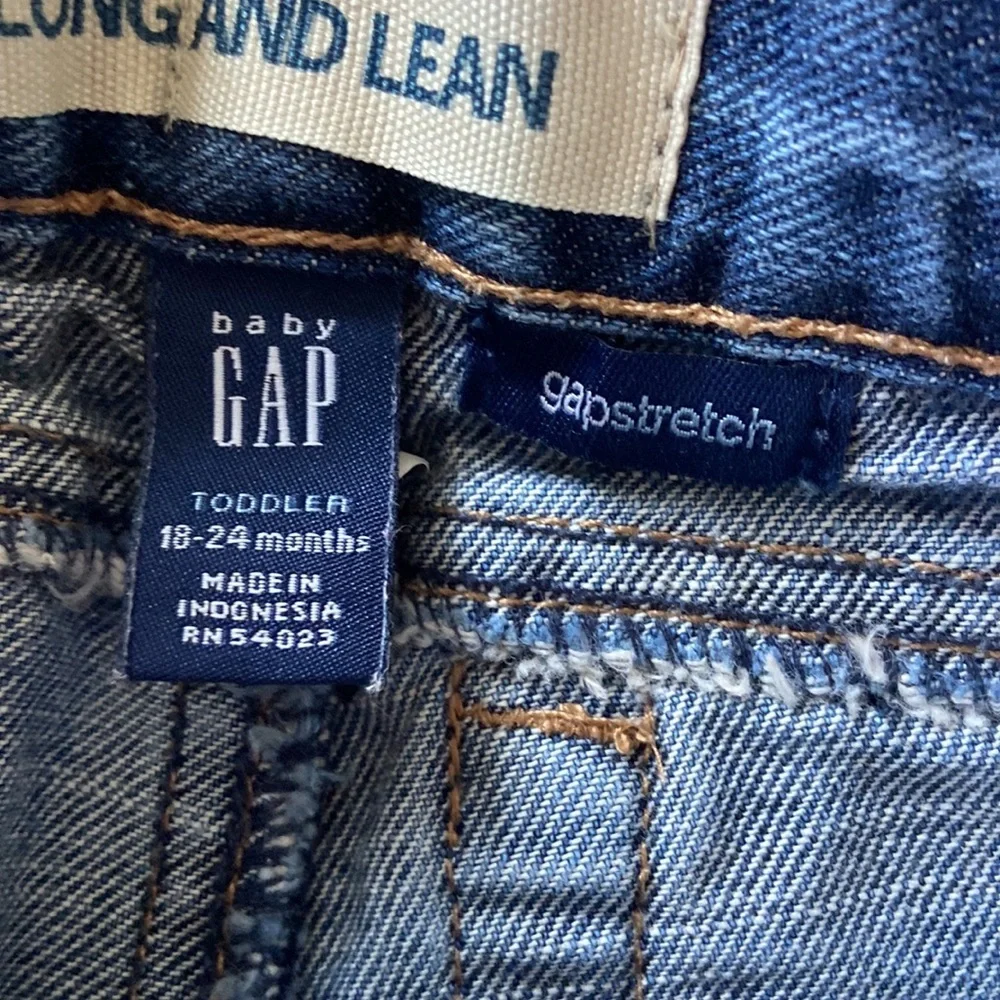 BABY GAP Jeans Pants Flares Long Lean Denim